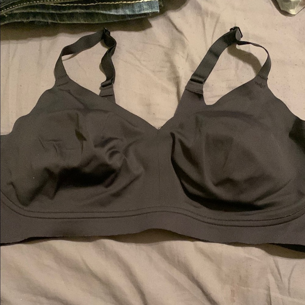 Tommy John Black Wireless Everyday Bra